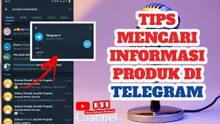 Cara mencari informasi produk-produk di telegram | Produk kecantikan, produk kesehatan dll...