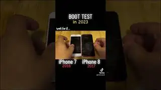 BOOT TEST in 2023: iPhone 7 vs. iPhone 8