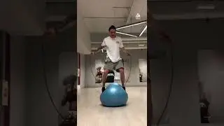 Master of the Yoga Ball Universe! #ropeskipping