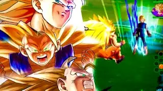 3 ssj3 gokus VS final boss of legends..