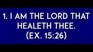 101 HEALING SCRIPTURES