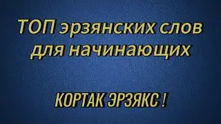 №1 ТОП эрзянских слов для начинающих. КОРТАК ЭРЗЯКС!