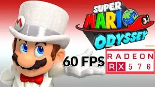 MODS 60 FPS | Super Mario Odyssey | RX 570 | I3 8100 | Yuzu