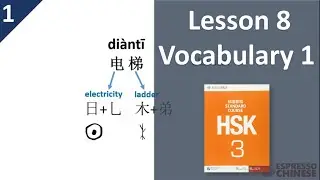Lesson 8 Vocabulary 1 | HSK 3 Standard Course Part A – Teacher Explanation