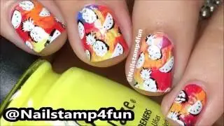How to: Pineapple Nails Summer Manicure