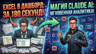 Excel в Дашборд за 3 минуты: Магия Claude AI для мгновенной аналитики 📊✨