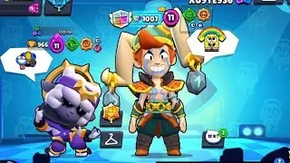 My 3RD BRAWLER ON MAX RANK🤩