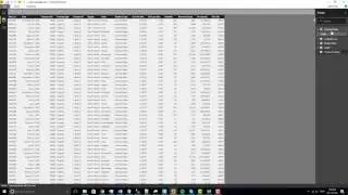Creating a date table in power BI
