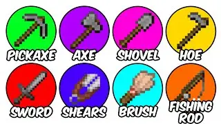 Every Minecraft Tool Explained In 10 Minutes
