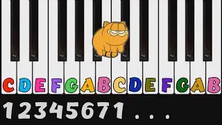 Piano Notes for Little Ones: Dive into Learning #kidssong #baby #nurseryrhymes  #toddlers #notes