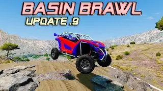 BeamNG Ultra 4 Short Course Track Update - Basin Brawl .9