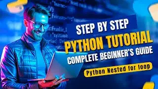 #18 Python Tutorials for beginners:nested loop in python#studyshinee#forloops#nestedforloop  #python