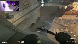 CS2 Бесшумный спрыг с Хевена на Оверпассе