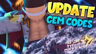 [NEW GEM CODES] WHITEBEARD 6 STAR! MOB PSYCHO UPDATE?! | All Star Tower Defense