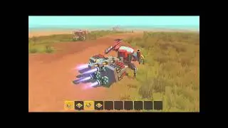 V3 slider fighter is AWESOME scrap mechanic