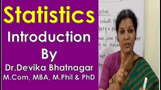 Introduction of Statistics