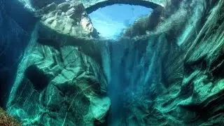 САМАЯ ЧИСТАЯ В МИРЕ РЕКА ВЕРЗАСКА. THE PUREST RIVER IN THE WORLD VERZASCA