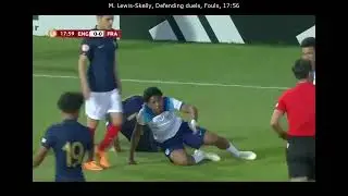 Myles Lewis-Skelly |  England U17 vs France U17 2023-05-27 Match Highlight | Every Touch