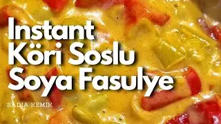Çok Hızlı Köri Soslu Soya Fasulye Tarifi #körisoslu #edamame #Körisosluedamame
