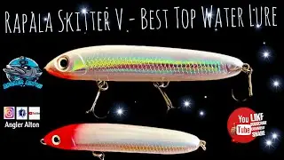 Best Top Water Lure (Rapala Skitter V ) - Fishing in Qatar