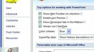 Embed YouTube Movie into PowerPoint 2007