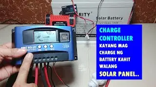 PAANO MAG CHARGE NG BATTERY KAHIT WALANG SOLAR PANEL