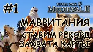 Medieval 2 Total War. Мавритания #1. Покрас карты на рекорд.