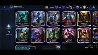 8+ Year Old F2P Account | Damage Dealer Builds / Artifact Builds | Injustice 2 Mobile