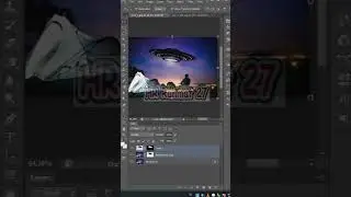 Blend Two Images Realistically in Photoshop #fyp #photoshop