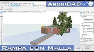 [Archicad]-Rampa con Herramienta Malla