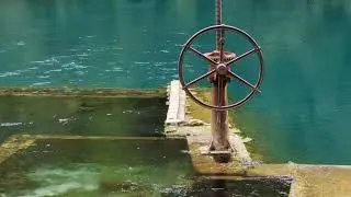 Stifone, il borgo sull'acqua in Umbria .lungo la riva sinistra del fiume Nera.