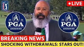 🚨 PGA Championship in BIG TROUBLE After Star Golfers WITHDRAW!