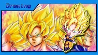 Speed Art - Goku Chibi #1 - Ultra Brothers 1.0