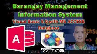 Barangay Management Information System | Capstone Project | MS ACCESS Database - Bisaya Programming