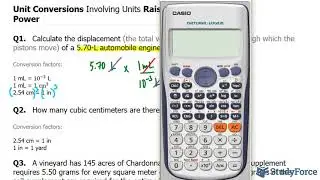 ⚗️ Unit Conversions Involving Units Raised to a Power (Part 1)