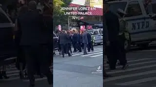 Jennifer Lopez en United palace NYC🇺🇸