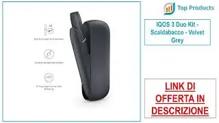 IQOS 3 Duo Kit   Scaldabacco   Velvet Grey