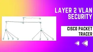 Layer 2 VLAN Security in Cisco Packet tracer 7.3.0