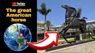 I found The Great American Horse on Google Earth #map #earth #googleearth #yt