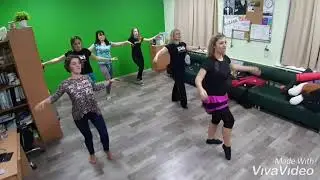 Обучение Восточному танцу в клуб ЗОЖ МАК