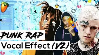 How To Mix Rap Vocals In Fl Studio (Punk Rap Vocal Effect) (STOCK PLUGINS) 🔥