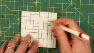 Dungeon Diorama Tiles Four - Creating a Tile Floor Design