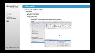 How to Reset Archicad Settings