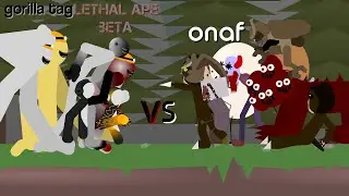 Onaf vs gorilla tag/lethal ape