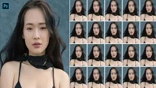 How To Create Passport Size Photo In Photoshop | Photoshop Tutorial CC