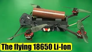 HGLRC Rekon 3  - how to fly an 18650 battery