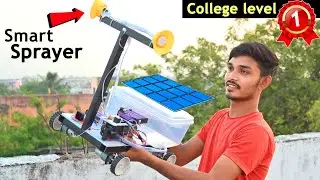 Inspire Award Project - Smart Pesticide Sprayer Robot pt2 | Best science Project