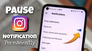 How to Pause All Notifications on Instagram Permanently
