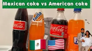 MEXICAN COKE VS AMERICAN COKE international Challenge - THEIRIZARRYFAMILY Ep 3