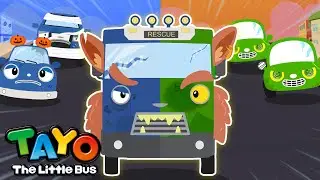 Rescue Team's Halloween Chaos👻 | Zombie Super Truck | Spooky Movie for Kids | Tayo the Little Bus